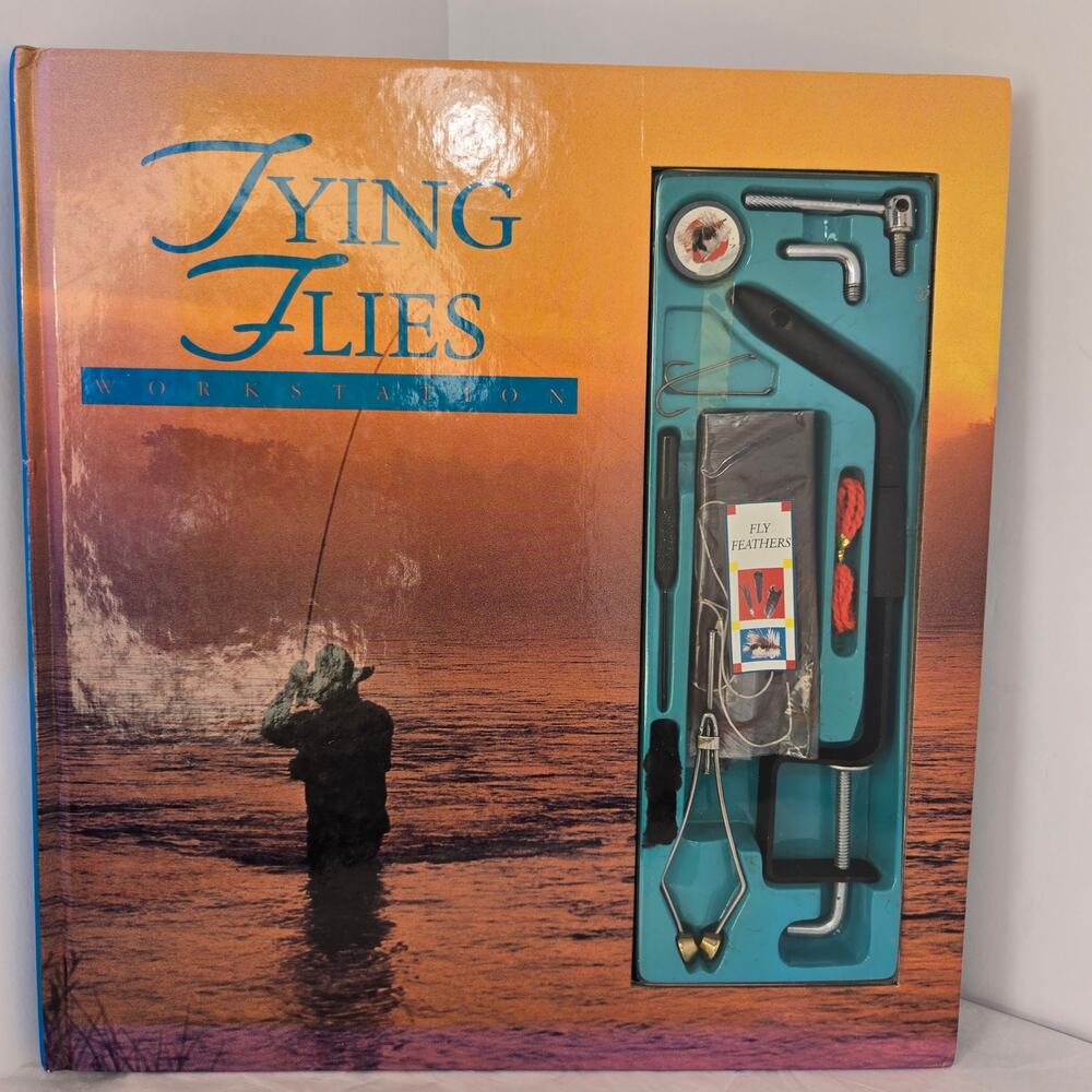 Tying Flies Workstation by Brian Grossenbacher.  All-in-one kit